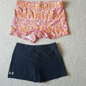 EUC Under Armor Spandex Shorts